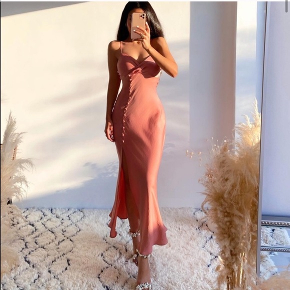 Zara buttoned slip dress - Picture 8 of 15